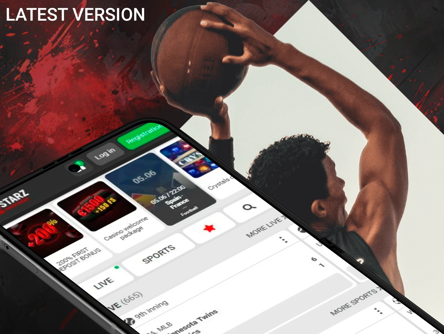 Downloading and installing the latest version of 888Starz Casino gives you full access to the app 