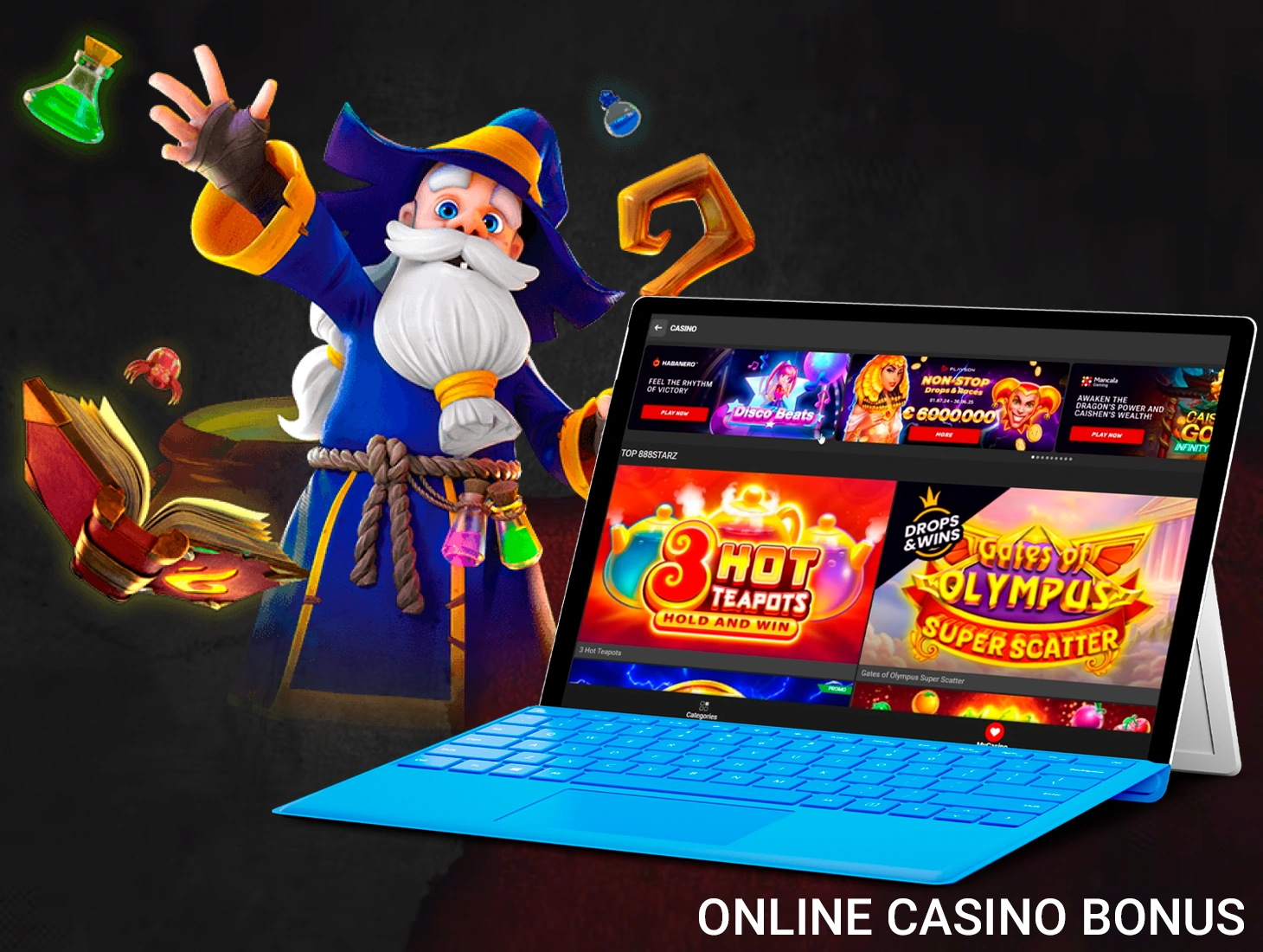 Get a lucrative promo code to play at 888Starz